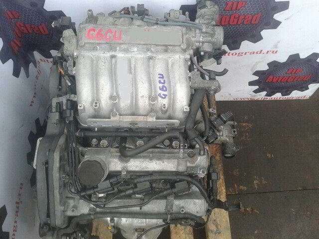 Двигатель Kia Sorento. G6CU. , 3.5л., 197л.с.  фото 2